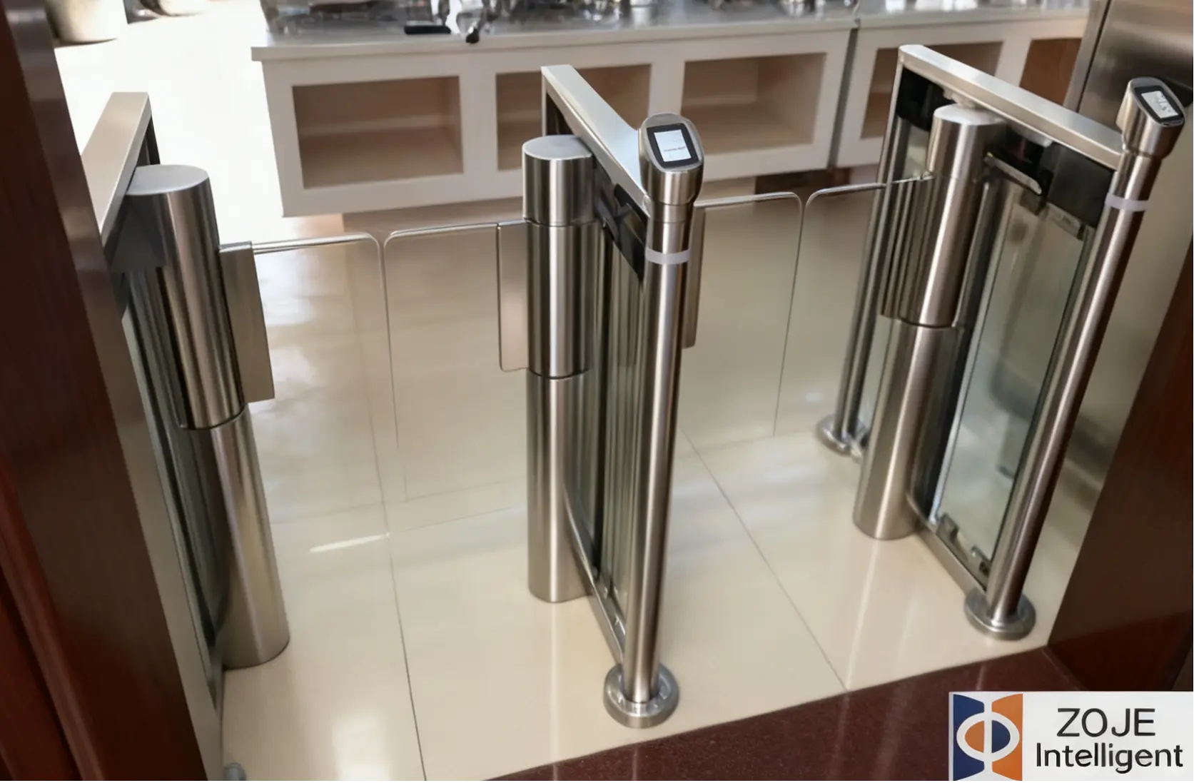 स्विंग गेट को एक्सेस कंट्रोल से कैसे जोड़ें?