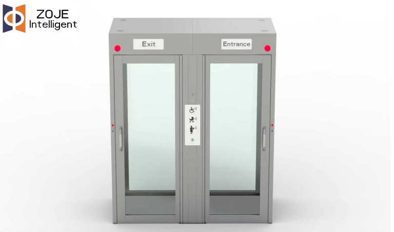 AB glass full height turnstile